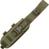 Fox Trakker Meskwaki Folding Knife N690Co Green Micarta