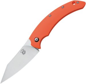 FOX518O.jpg Fox Slim Dragotac Orange Folding Knife N690 Blade