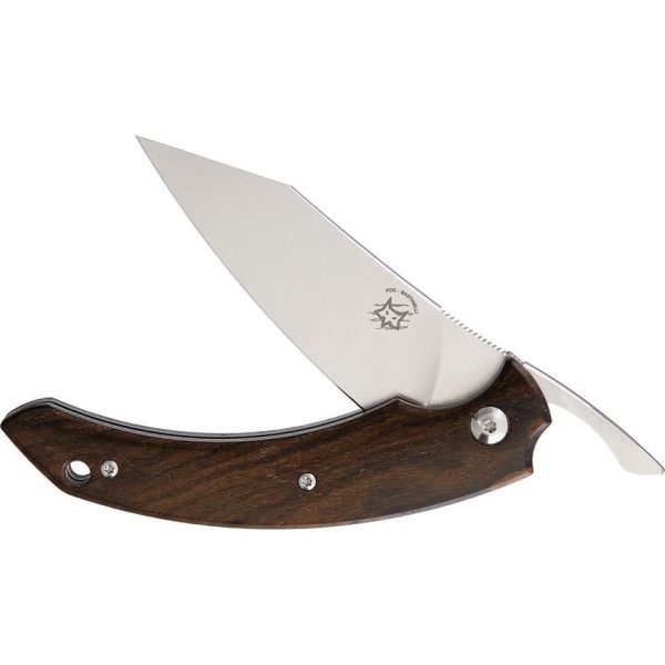 Fox Dragotac Piemontes Folder 3" N690Co Blade Brown Ziricote