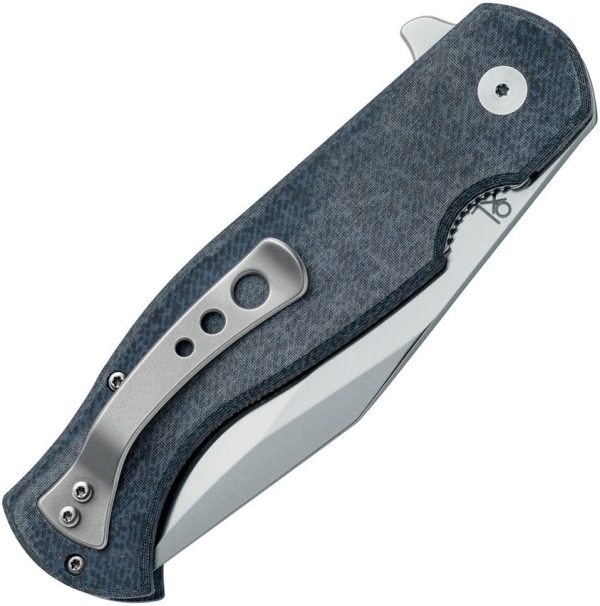 FOX524MJ_add_01.jpg FOX Eastwood Tiger Linerlock CPM S90V Folding Knife Micarta