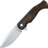 FOX Eastwood Tiger Linerlock - Zebra Wood Handle