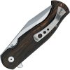 FOX Eastwood Tiger Linerlock - Zebra Wood Handle
