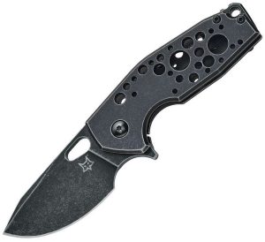 FOX526ALB.jpg FOX Suru Framelock Black N690 Folding Knife Stonewash