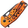 FOX Suru Framelock Orange N690 Folding Knife 2.38" Blade
