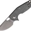 Fox Suru Linerlock Folding Knife M390 Black Micarta