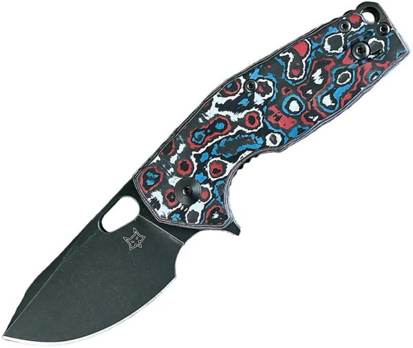 Fox Suru Linerlock Nebula Carbon Fiber Folding Knife M398