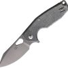 Fox Yaru Linerlock Black Micarta M390 Folding Knife