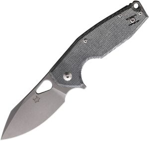 FOX527LIMB.jpg Fox Yaru Linerlock Black Micarta M390 Folding Knife