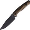 Fox TUR Fixed Blade N690 Drop Point Black