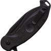 Fox Irves Linerlock Black N690 Folding Knife 3.25in Blade