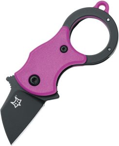 FOX536PB.jpg Fox Mini-Ta Linerlock Pink Folding Knife 4116 Stainless
