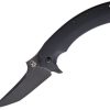 Fox Geco Framelock Black G10 Folding Knife N690 Blade
