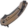 Fox Geco Framelock Black G10 Folding Knife N690 Blade