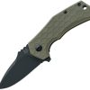 FOX Italicus Linerlock 2.5" Blade OD Green Folding Knife