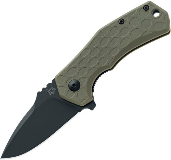 FOX Italicus Linerlock 2.5" Blade OD Green Folding Knife