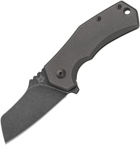 Fox Italicus Linerlock Black Titanium M390 Folding Knife