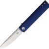 FOX543ALBL.jpg Fox CHNOPS Linerlock Blue M390 Folding Knife 3.25" Blade