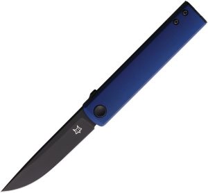 Fox CHNOPS Linerlock Blue Folding Knife M390 Blade