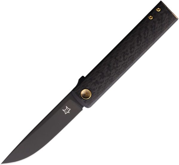Fox CHNOPS Linerlock CF Folding Knife M390 Carbon Fiber