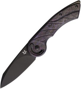 Fox Radius Lock Purple Fat Carbon Folding Knife M390
