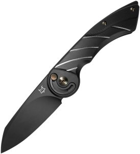 Fox Radius Lock Folding Knife M390 Black Titanium 3" Blade