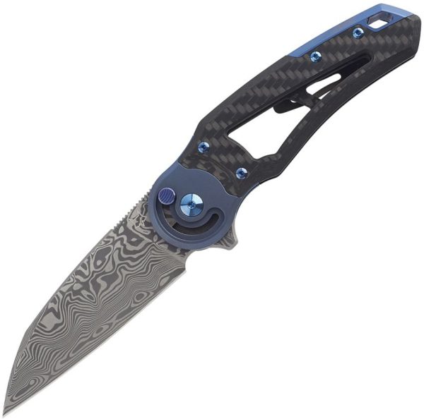 FOX Metamorphosis Damascus Carbon Fiber Blue