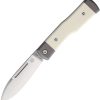 Fox Gunstock Barlow Bone Folding Knife M390 Steel