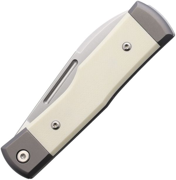 Fox Gunstock Barlow Bone Folding Knife M390 Steel