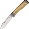 Fox Gunstock Barlow Olive M390 Folding Knife Italian Made