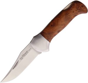Fox Forest Radica Lockback Burl Wood N690 Knife