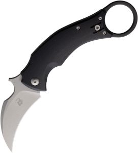 Fox Bastinelli BlackBird Karambit Folding Knife N690 Black