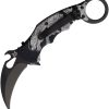 FOX Karambit Linerlock Dragon Black N690 Folding Knife