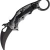 FOX599ALB2.jpg FOX Karambit Linerlock Waves N690 Black Folding Knife