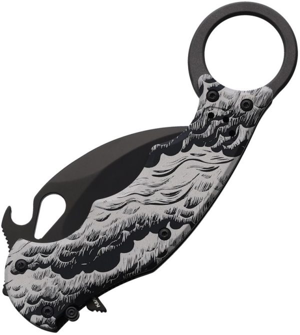 FOX599ALB2_add_01.jpg FOX Karambit Linerlock Waves N690 Black Folding Knife