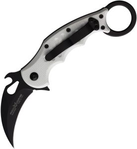 Fox Karambit Linerlock White G10 Folding Knife N690 Blade