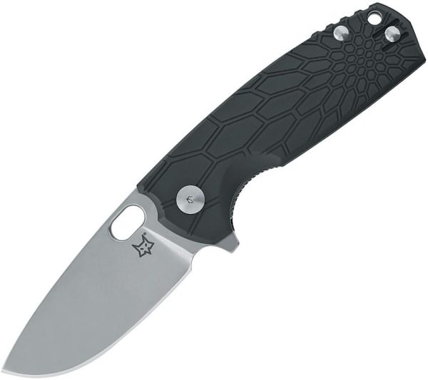 FOX Core Linerlock 3.13" Bohler N690 Black FRN Folding Knife