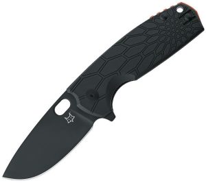 FOX Core Linerlock N690 Black Folding Knife 3in Blade