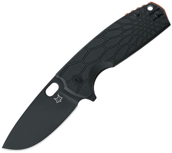 FOX604B.jpg FOX Core Linerlock N690 Black Folding Knife 3in Blade