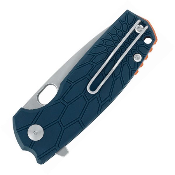 FOX Core Linerlock Blue Folding Knife N690 Stainless Steel