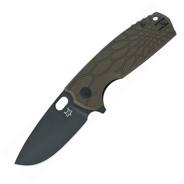 FOX Core Linerlock OD Green N690 Folding Knife 3.13"
