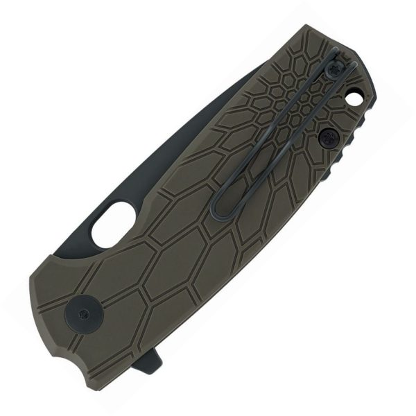 FOX Core Linerlock OD Green N690 Folding Knife 3.13"