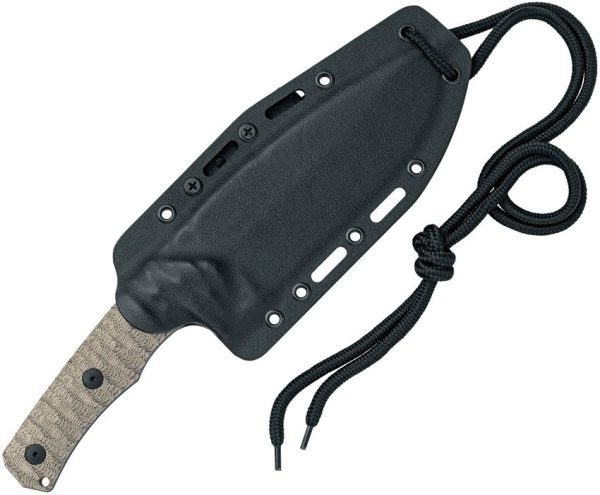 Fox Uro Fixed Blade Niolox OD Green Micarta Tactical Knife