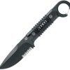 Fox Ferox Fixed Blade N690 Black G10 Knife Sheath