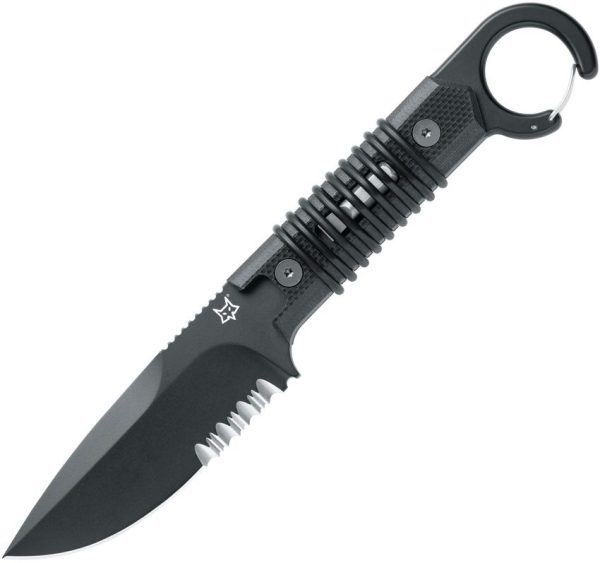 Fox Ferox Fixed Blade N690 Black G10 Knife Sheath