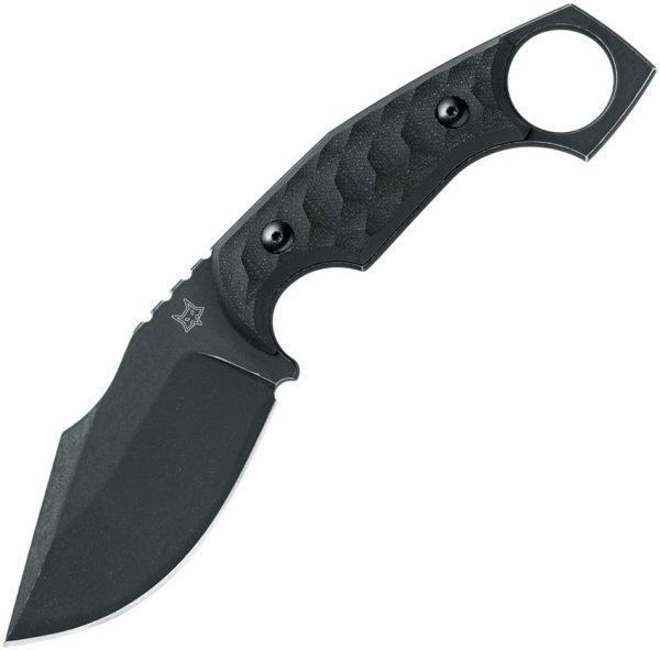 Fox Monkey Thumper - Black Stonewash Niolox Micarta
