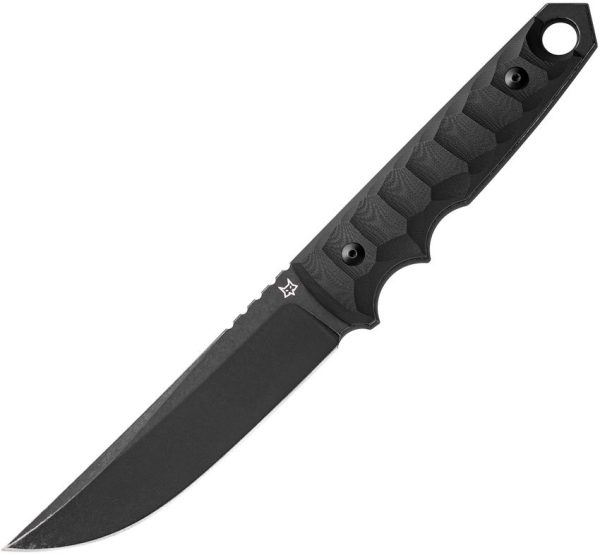 Fox Ryu Tactical Fixed Blade - Black G10 Niolox