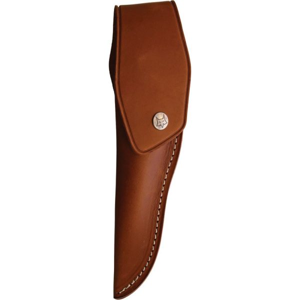 Fox Special Hunter Folding Knife 7.5" 440 Stainless Brown Wood