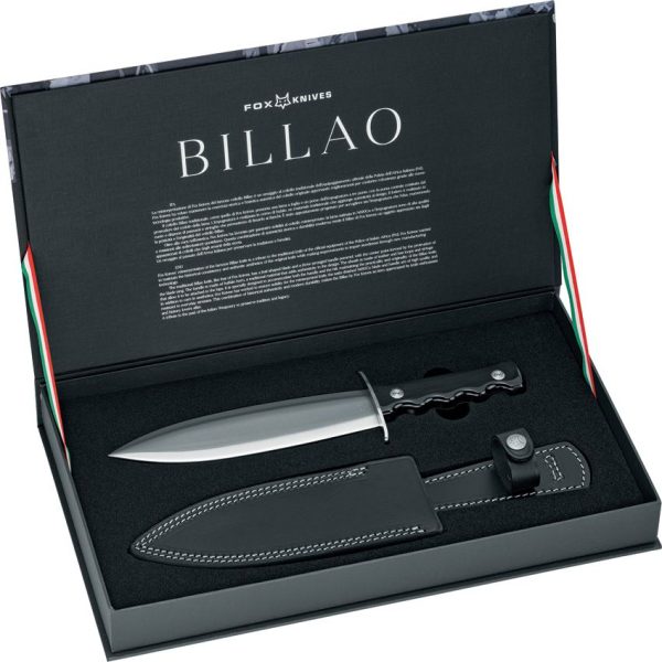 FOX Billao Fixed Knife - Buffalo Horn Handle