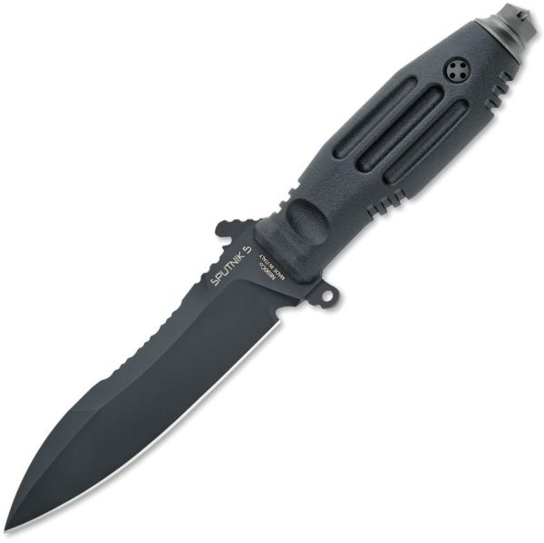 Fox Mars Sputnik 5 Fixed Blade - Black Cerakote