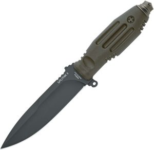 Fox Mars Sputnik 11 Fixed Blade N690 OD Green Tactical Knife